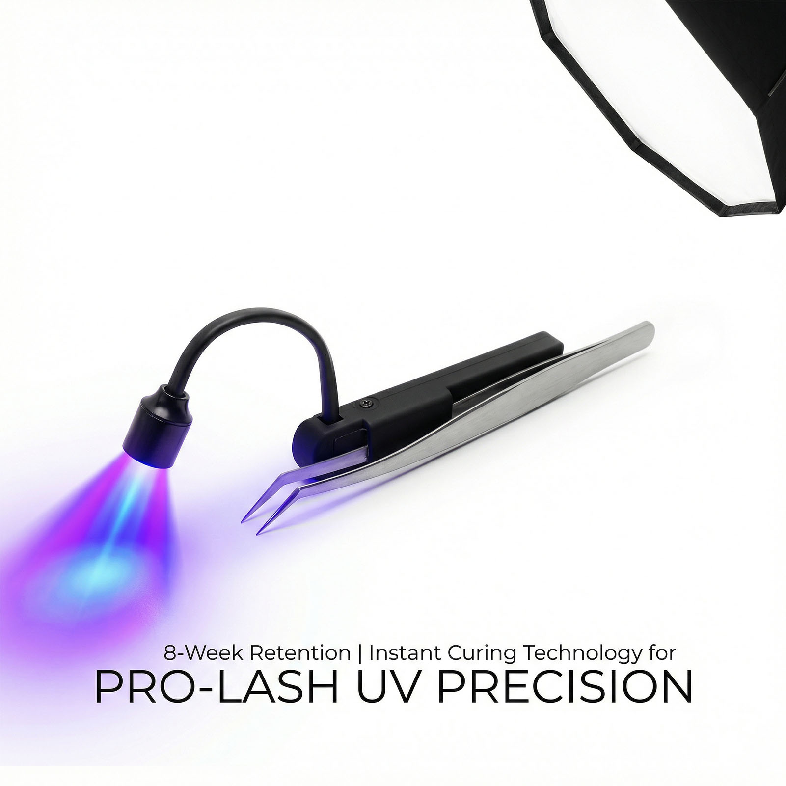 LED Lash Lamp 1W 395nm Fast Gl - огляд і ціна Lash Extension Tweezers