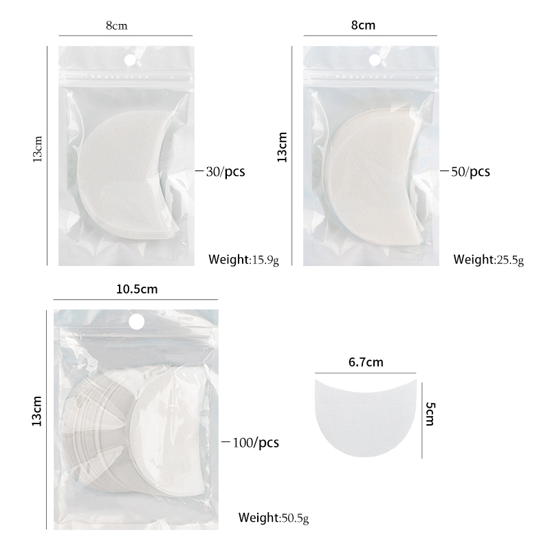 30/50/100 Eyeshadow Shield Und - огляд і ціна Lash Mapping Sticker