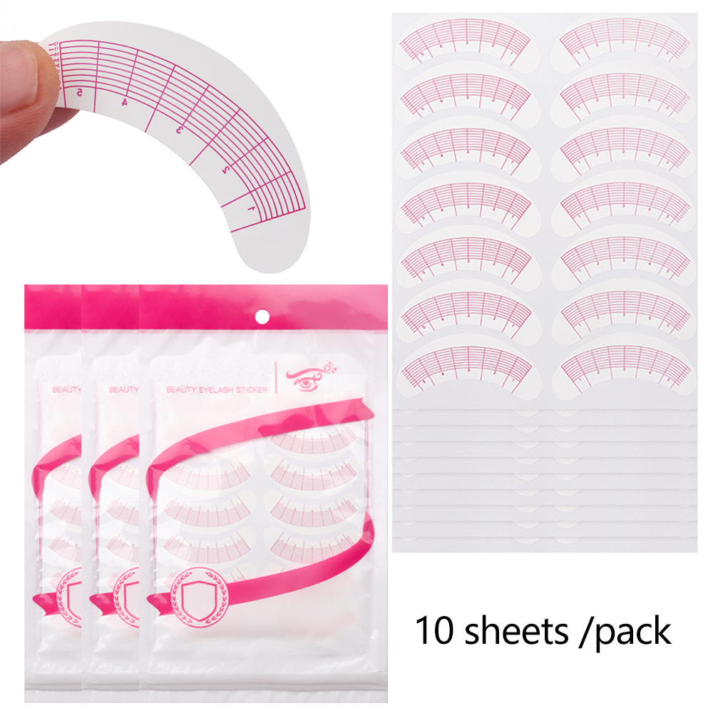 2/5 Packs Lash Mapping Sticker - огляд і ціна Lash Mapping Sticker
