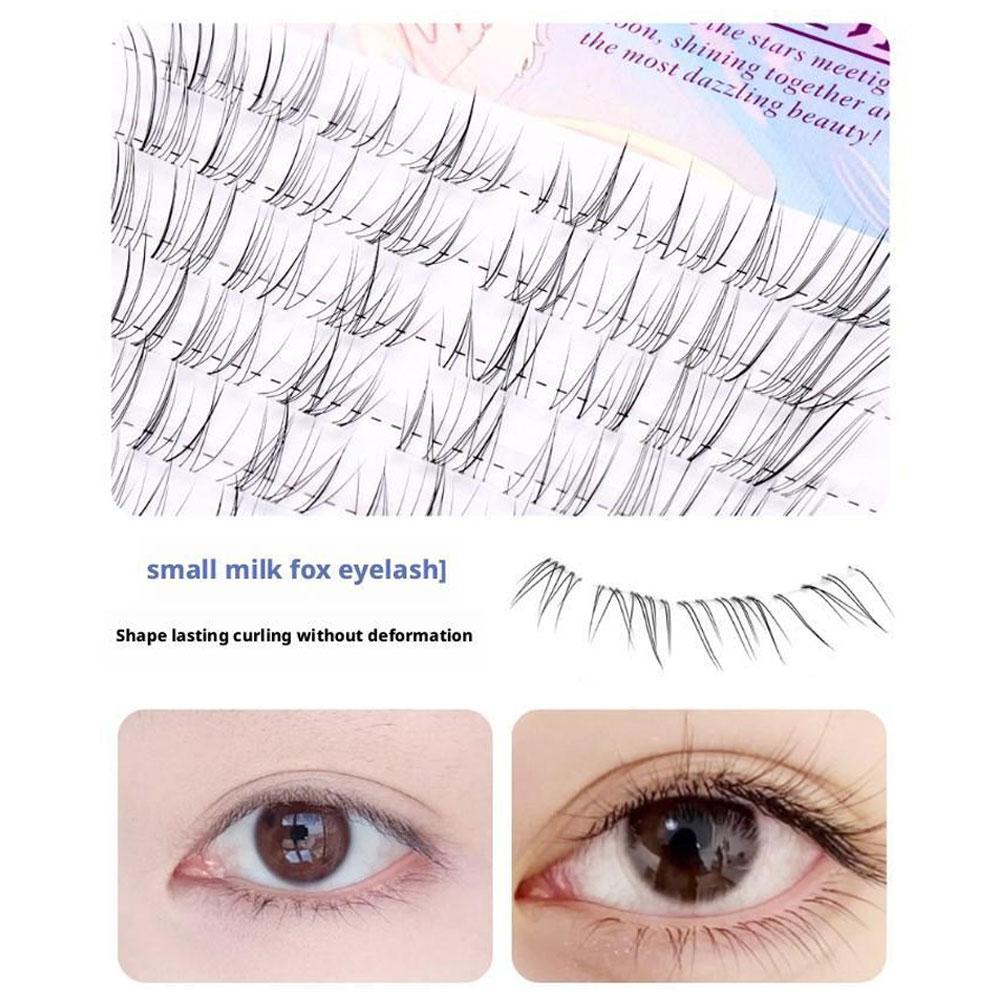 Sunflower Lashes Brown Manga F - огляд і ціна Eyelash Extension Douyin