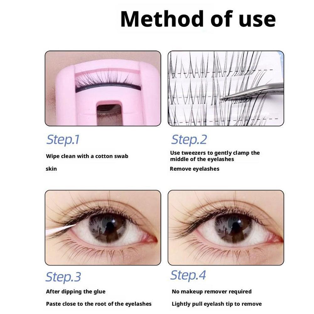 Sunflower Lashes Brown Manga F - огляд і ціна Eyelash Extension Douyin