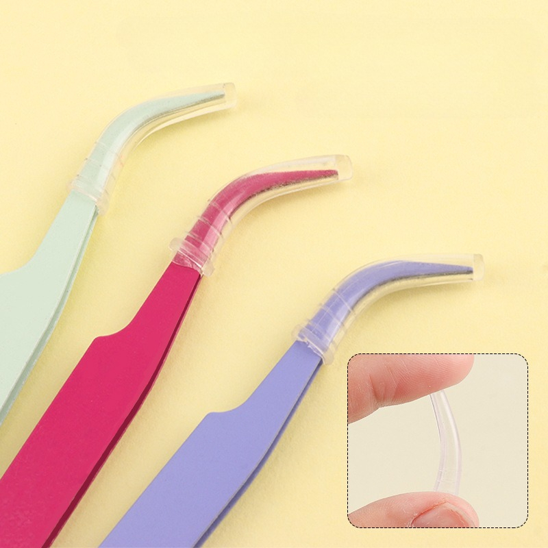 Random Color Mini Curved Tweez - огляд і ціна Lash Mapping Sticker