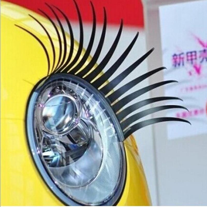 2PC Headlight Black Eyelash St - огляд і ціна Lash Mapping Sticker