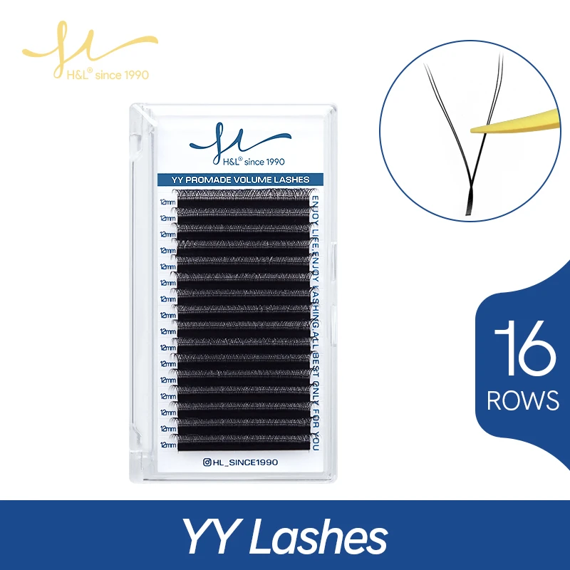 16 ros YY Shape Lashes Extensi - огляд і ціна Eyelash Extension Y Shape
