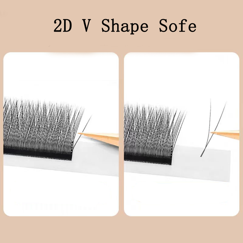 MARIA 2D Y Shape Eyelashes Han - огляд і ціна Eyelash Extension Y Shape